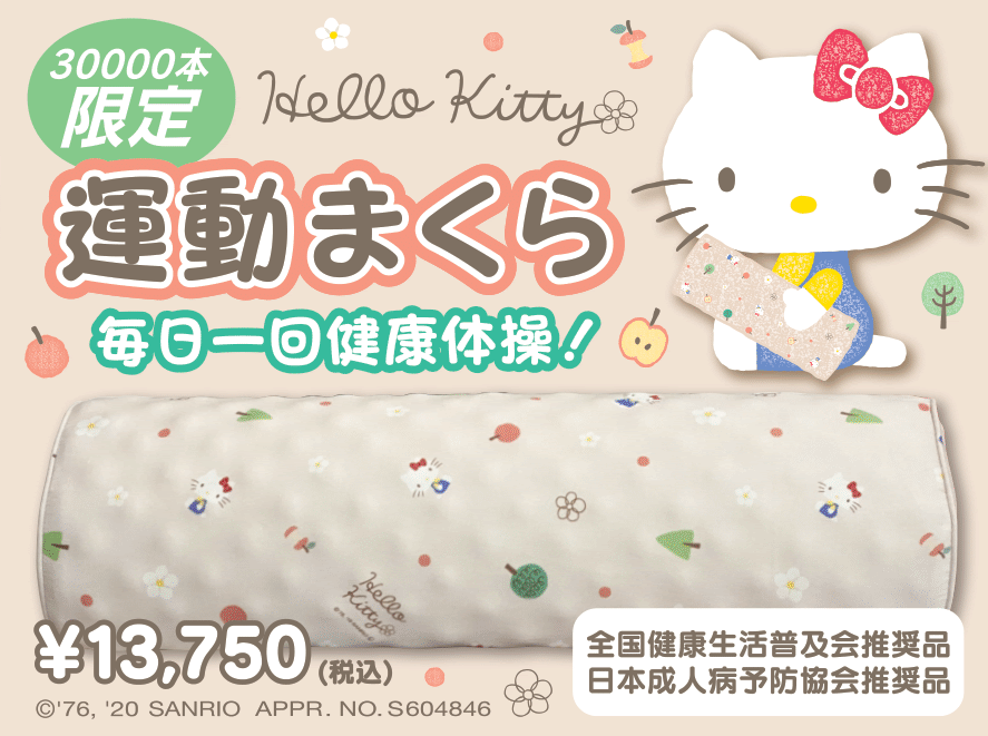 ハローキティ運動枕(あおたけ運動枕) | hartwellspremium.com
